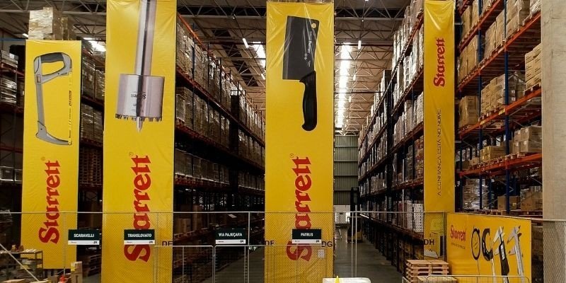 Starrett terceiriza logística e aumenta em 200% volume da operação