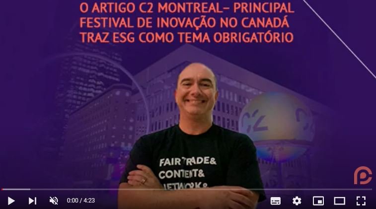 Paulo Perrotti - Segundo dia do Festival de inovação C2 Montréal, no Canadá