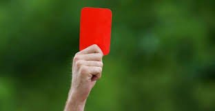 Não leve um cartão vermelho por causa do Copa do Mundo!
