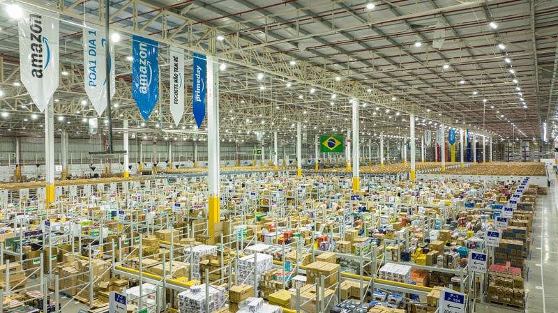 Amazon Brasil apresenta seu primeiro Centro de Distribuição