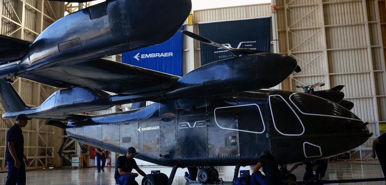 Embraer apresenta protótipo de táxi voador