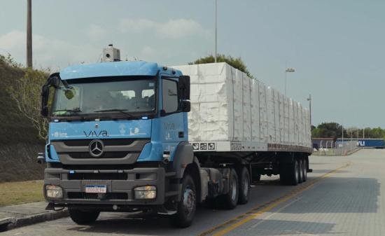 Primeiro caminhão autônomo do Brasil