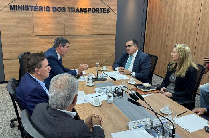 Governo de MS discute em Brasília obras federais que vão impulsionar logística do Estado - Rota Bioceânica